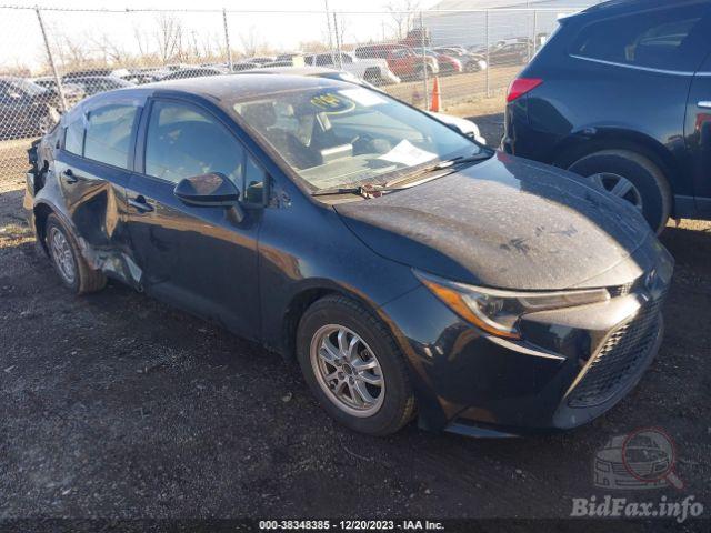 Toyota Corolla Hybrid Le 2022 Black 1.8L