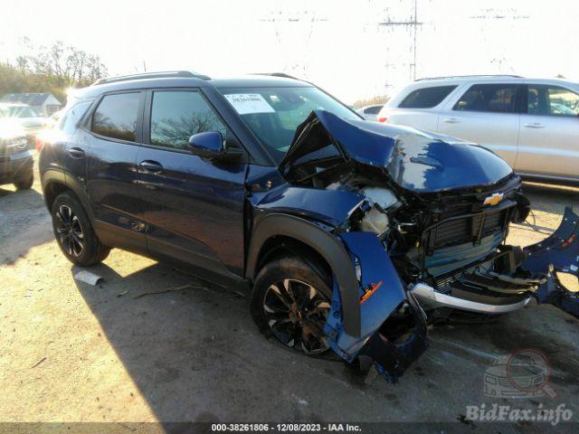 Chevrolet Trailblazer Awd Lt 2023 Dark Blue 1.3L