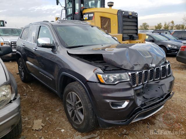 Jeep Grand Cherokee Limited 2020 Gray 3.6L 6