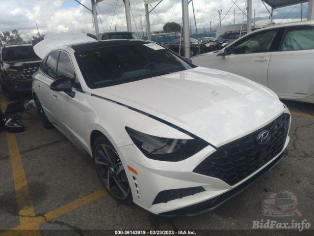 Hyundai Sonata Sel Plus 2022 White 1.6L