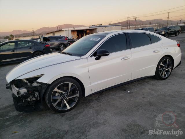 Hyundai Sonata Sel Plus 2022 White 1.6L 4