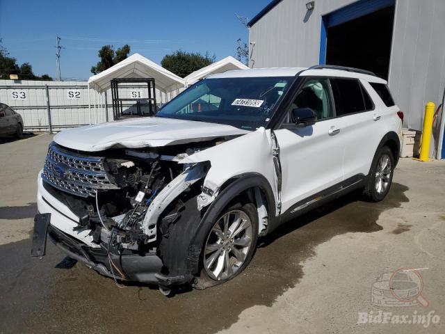 Ford Explorer Limited 2023 White 2.3L 4