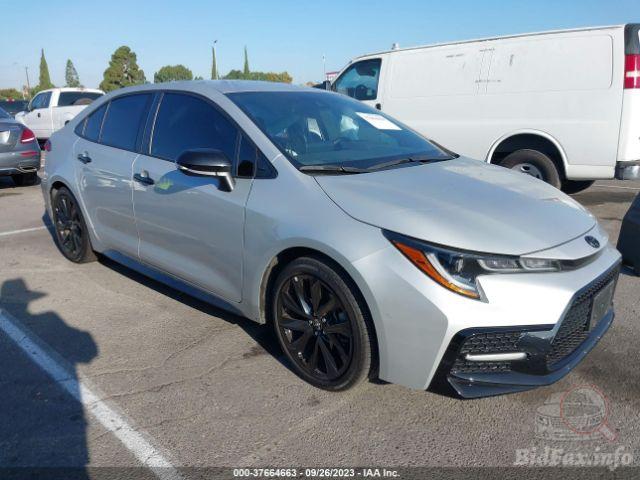 Toyota Corolla Se Nightshade Edition 2022 Silver 2L