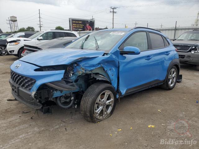 Hyundai Kona Sel 2023 Blue 2.0L 4