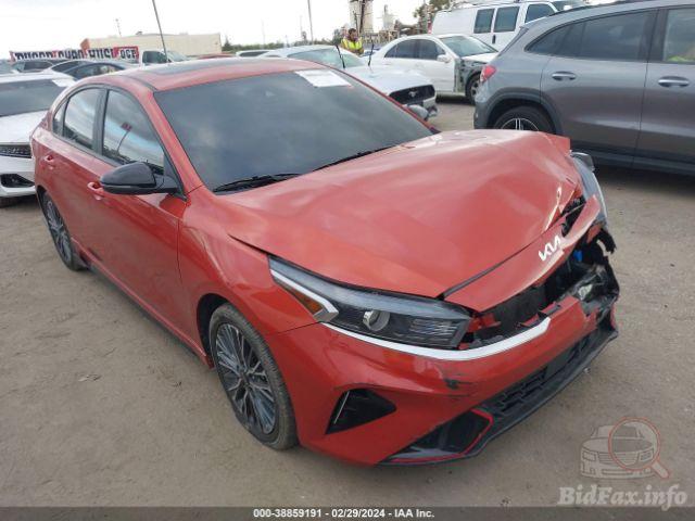 Kia Forte Gt-Line 2023 Orange 2.0L