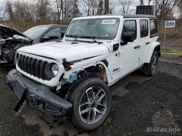 Jeep Wrangler 4Xe 2024 White 2.0L 4