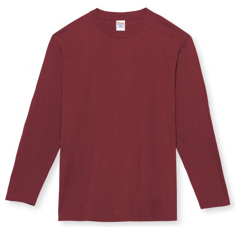 コットン　ドライ　ロングスリーブTシャツ