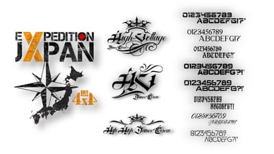 オリジナルTシャツ印刷のフォントコレクション：ワードローブにスタイルを追加する