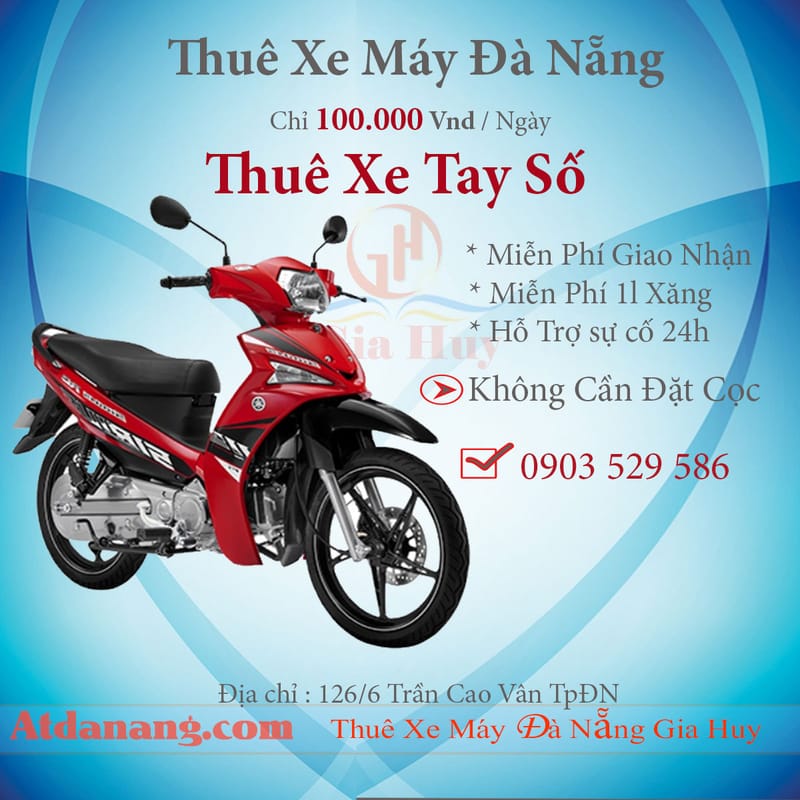 Thuê Xe Máy Sirius