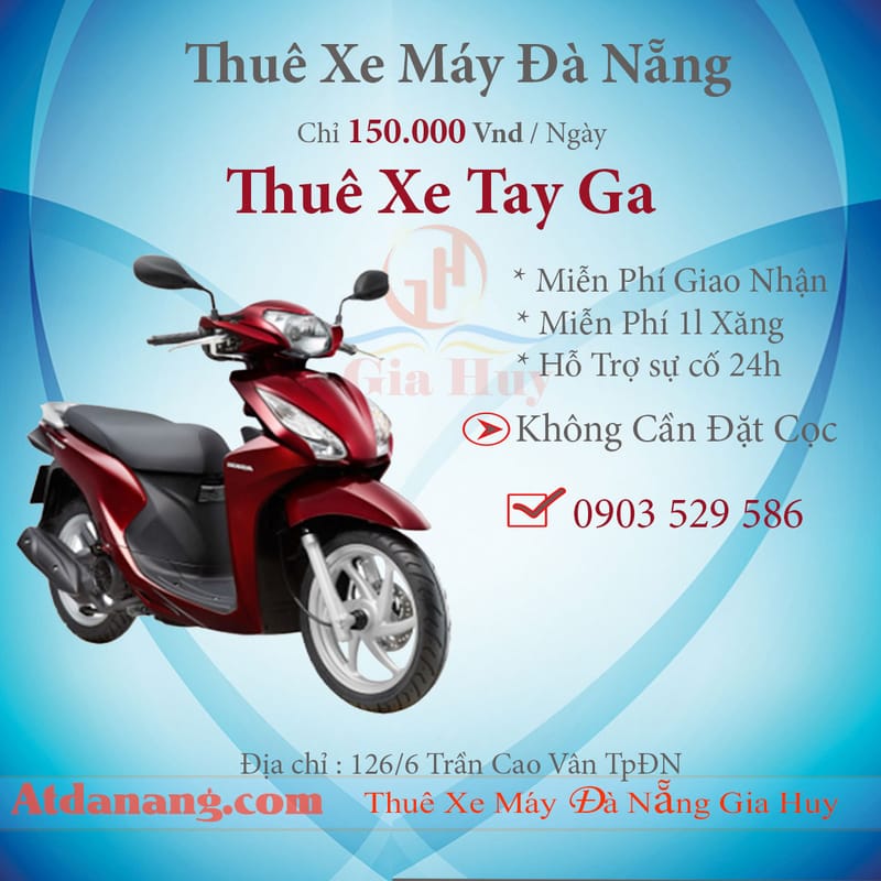 Thuê Xe Máy Vision