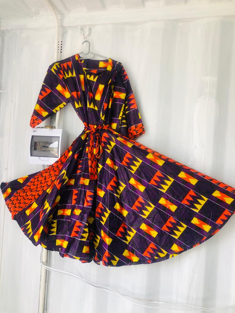 Tailored dress from Sinethemba Community Organisation