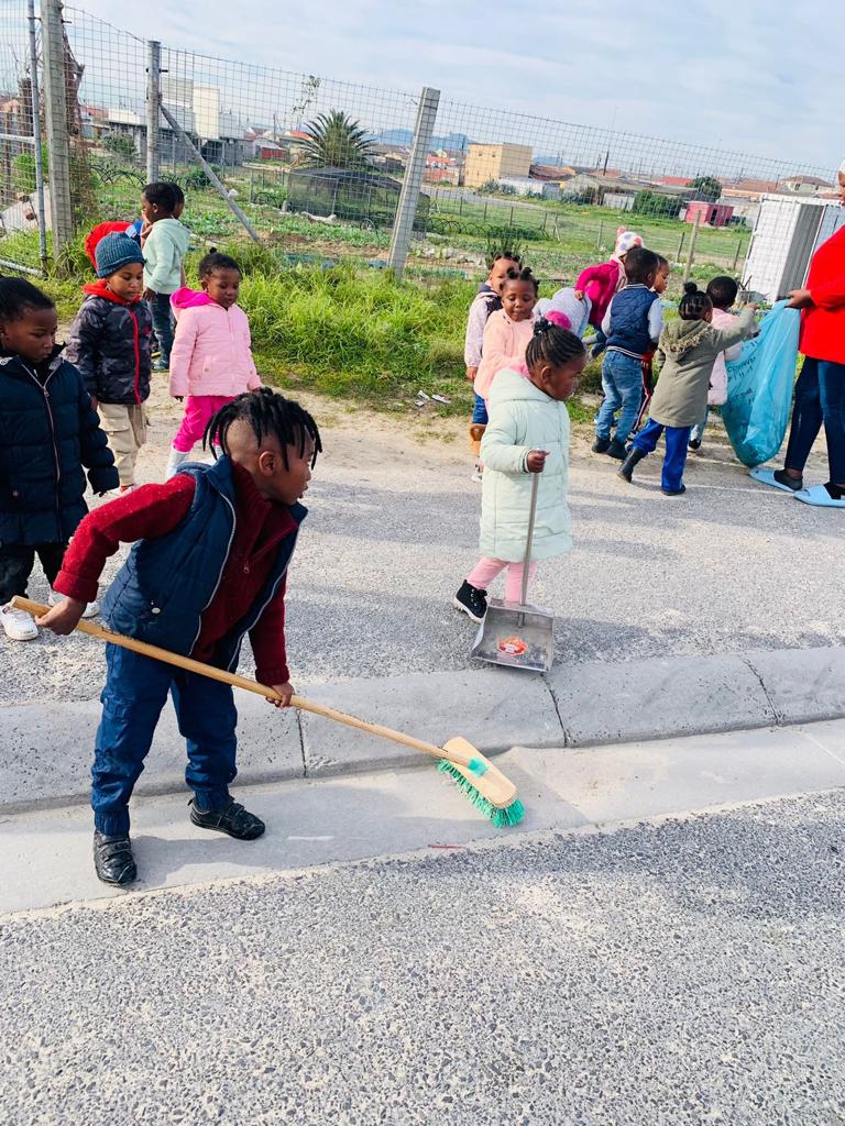 SWEEPING AND CLEANING