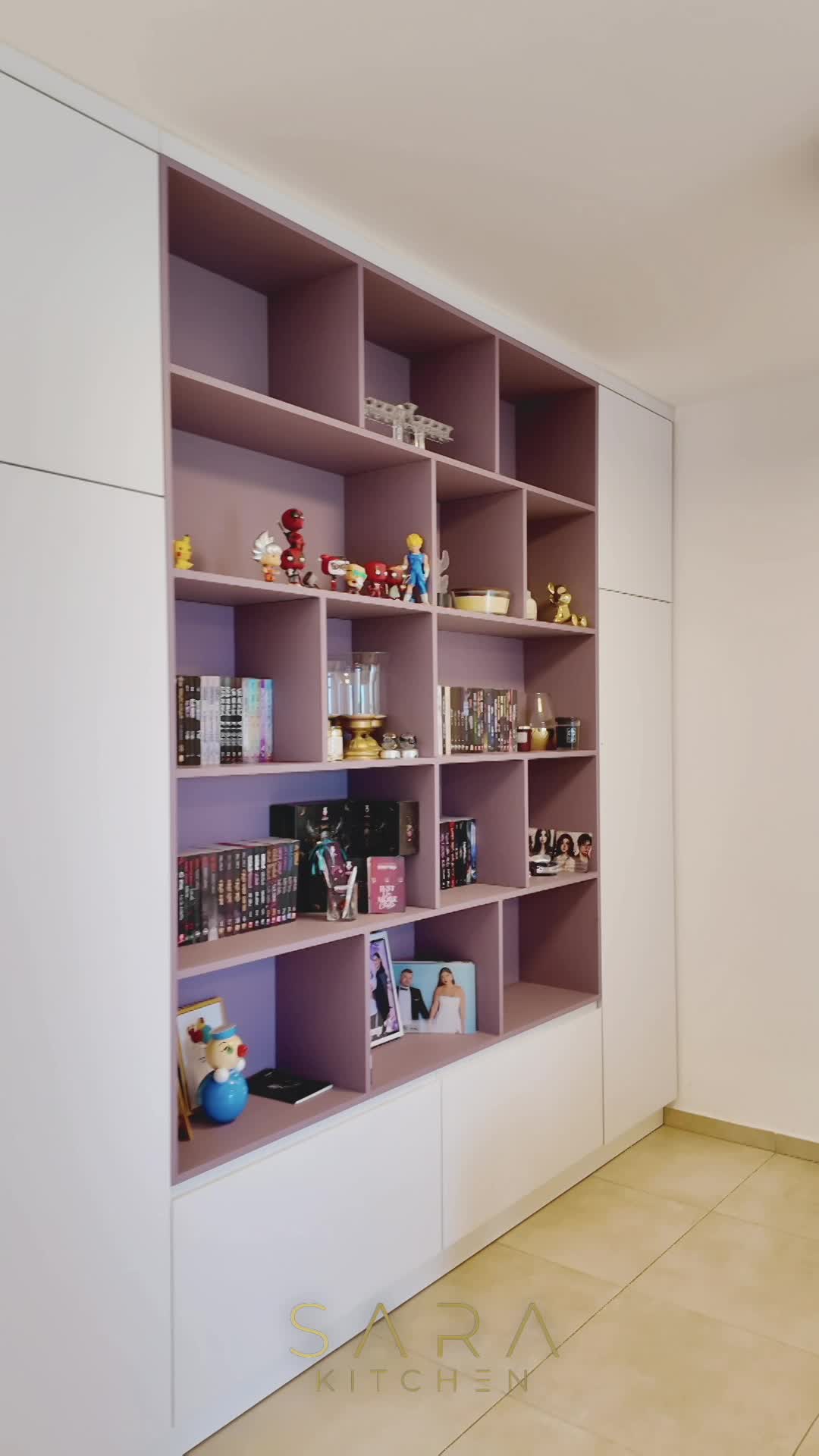 מטבח מודרני גלאס אפקט