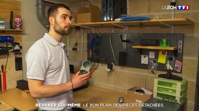 TF1 - Réparer son téléphone, son four ou son scooter : le bon plan des pièces détachées