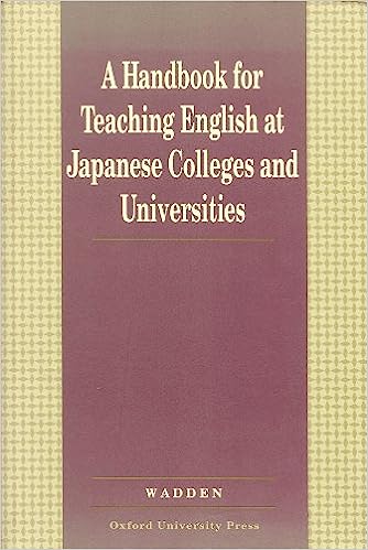 A Handbook For Teaching English at Japanese Colleges and Universities
