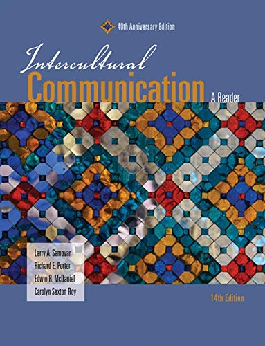 Intercultural Communication: A Reader, 14th edition