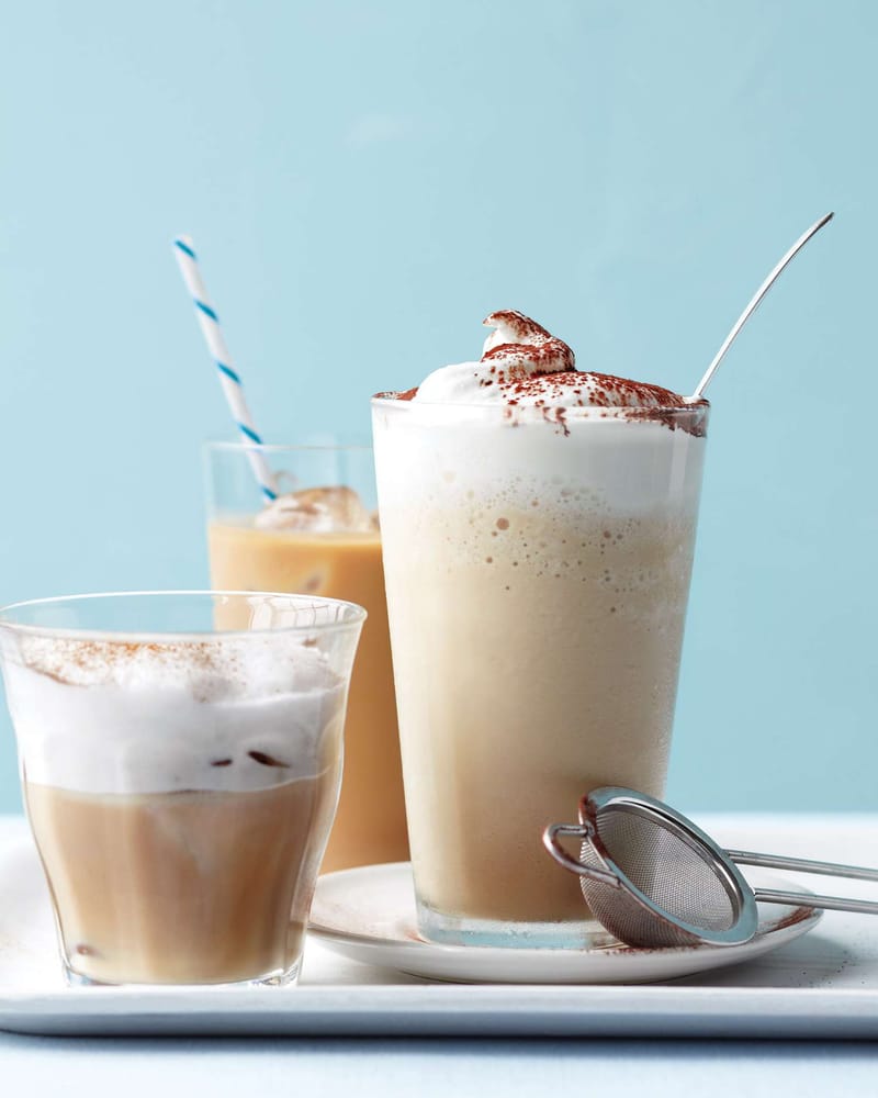 ICED CAPUCCINO/CAFFE LATTE