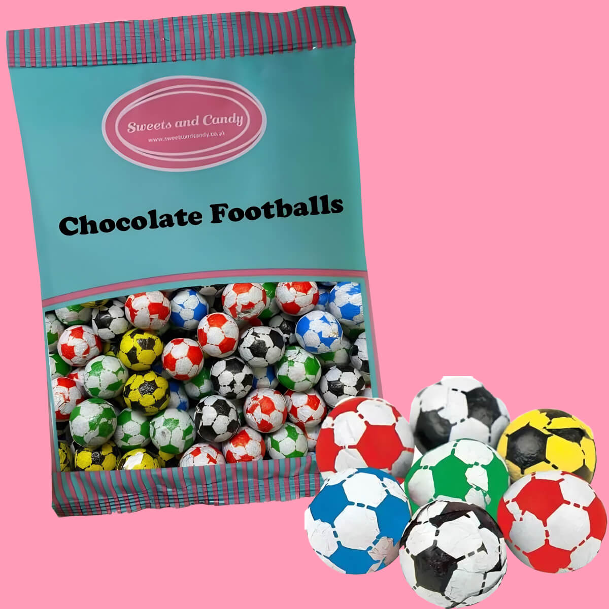 Milk Chocolate Footballs - a retro favourite!