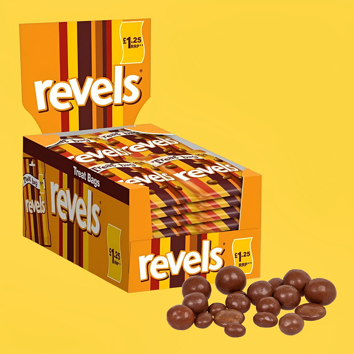 What Chocolates are in Revels?