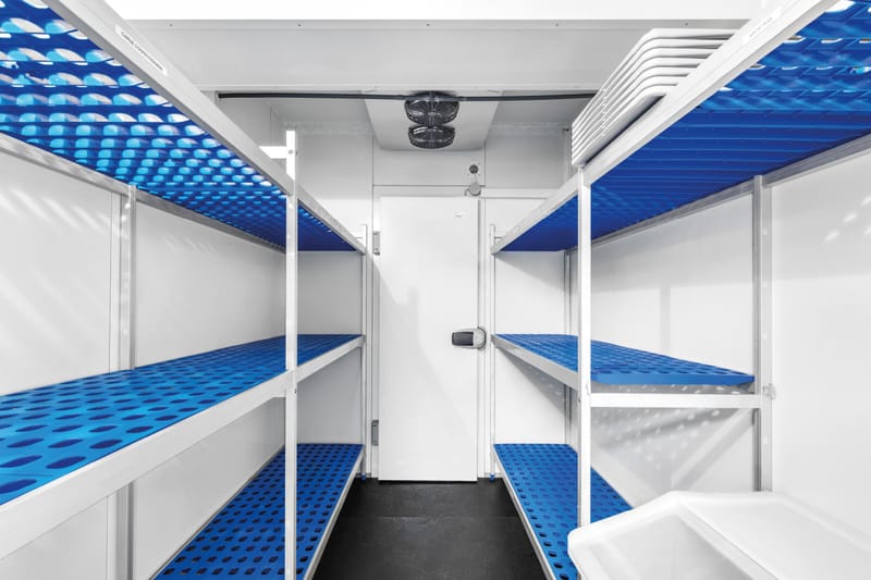 Petites chambres froides négatives et positives