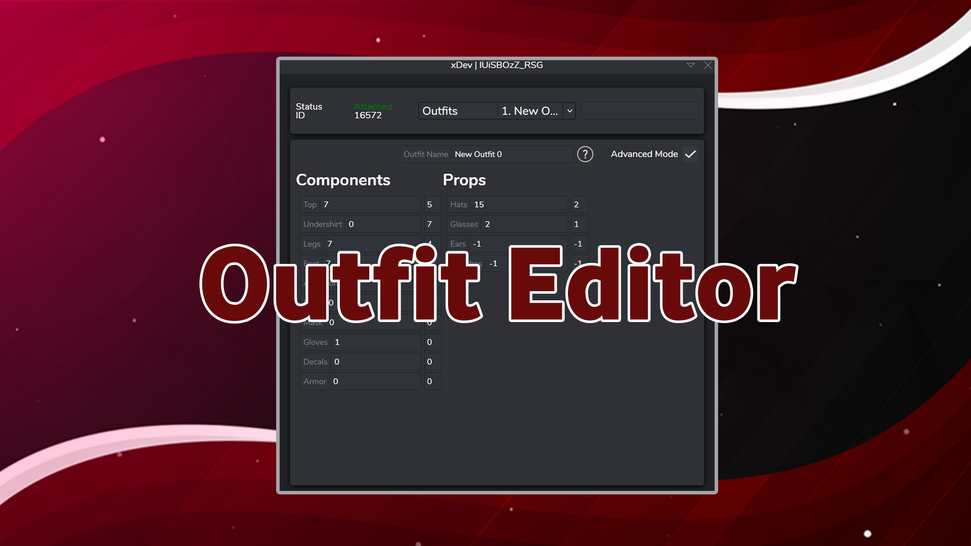 Outfit Editor