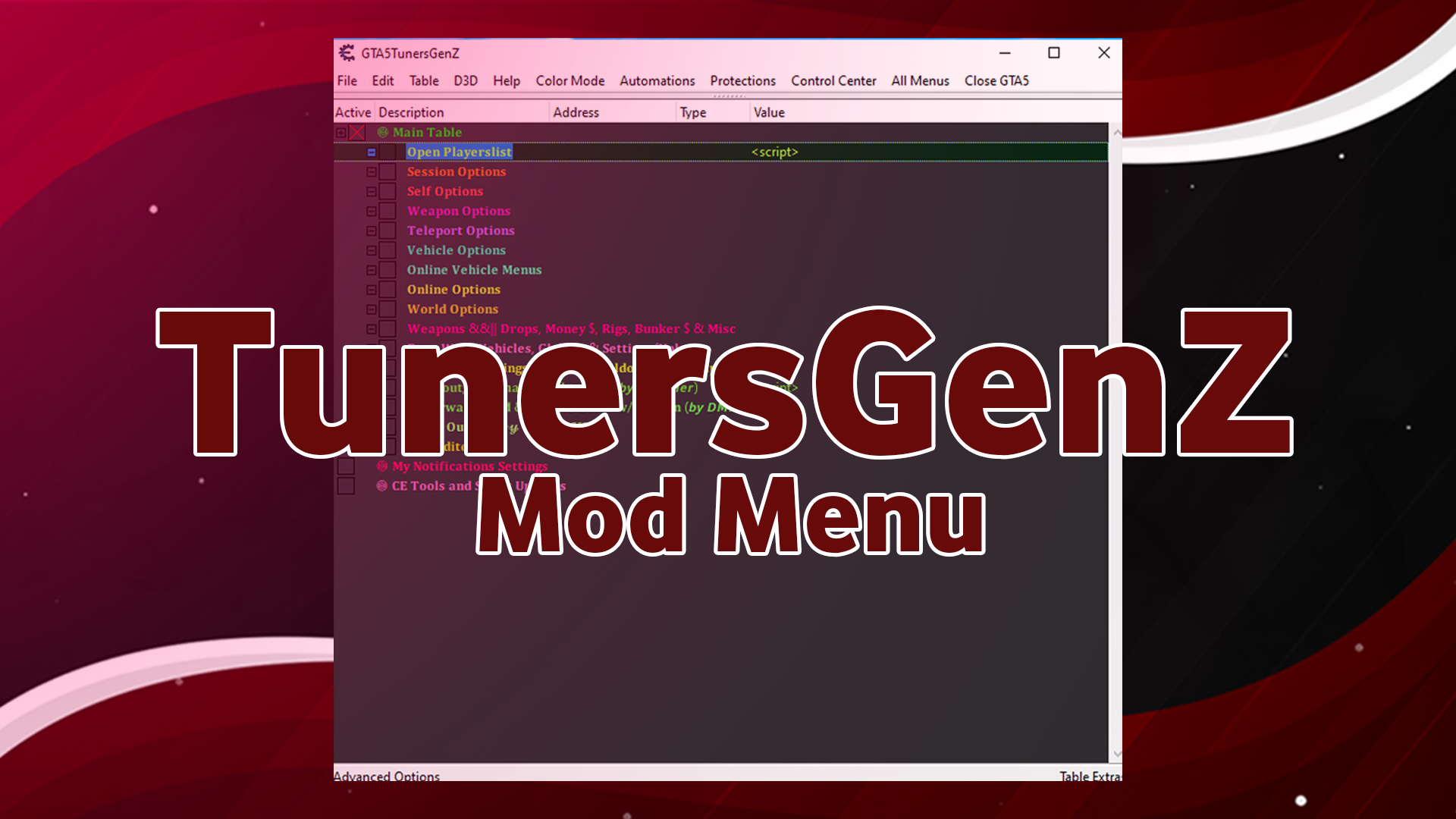 TunersGenZ MOD MENU