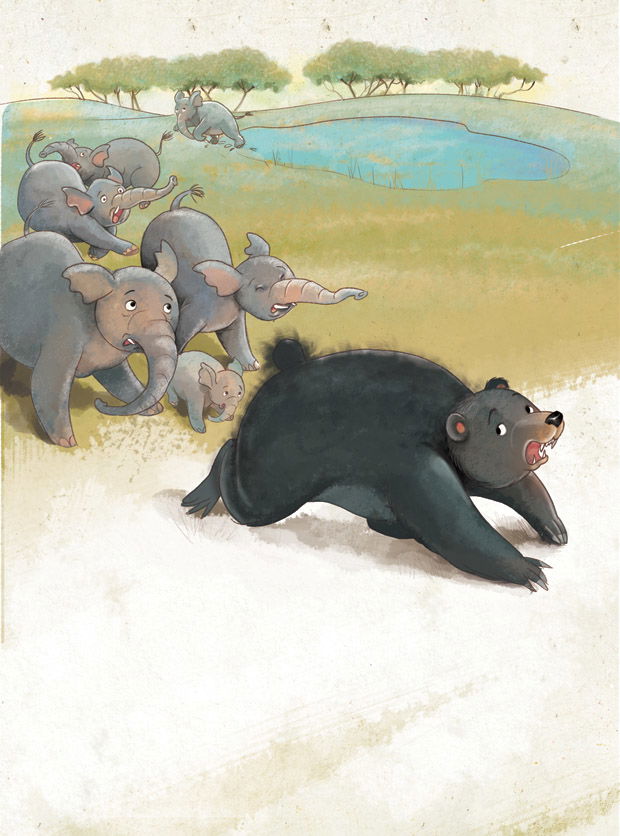 The Foolish Hare and the Mango Tree