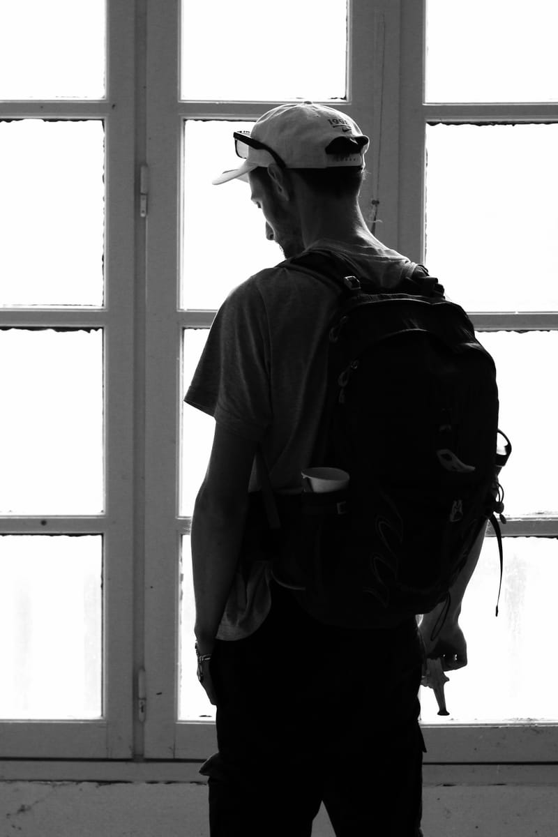 Dans les couloirs abandonnés