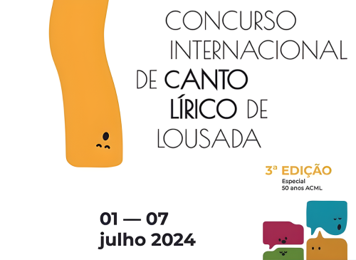 Últimos dias para as Inscrições no Concurso Internacional de Canto Lírico de Lousada