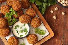 Porção de Falafel vergetariano ou vegano ( Meia porção 6 Bolinhos)