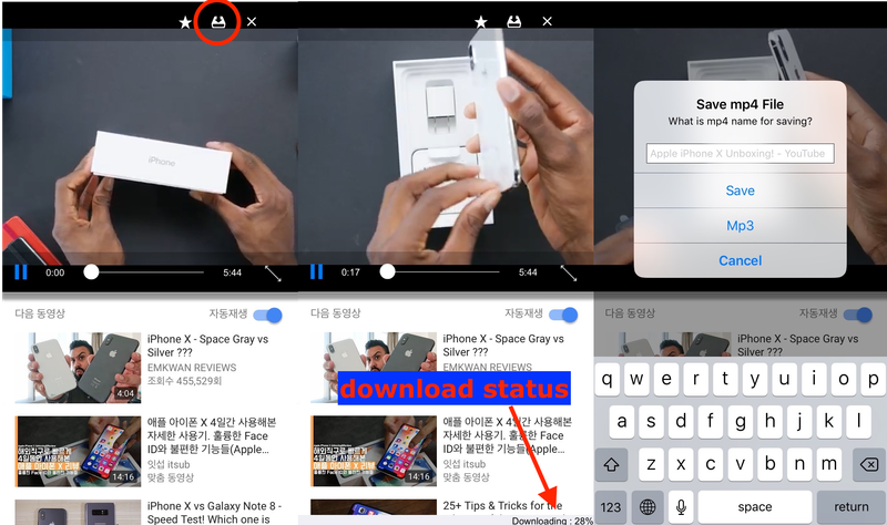how to download video and music