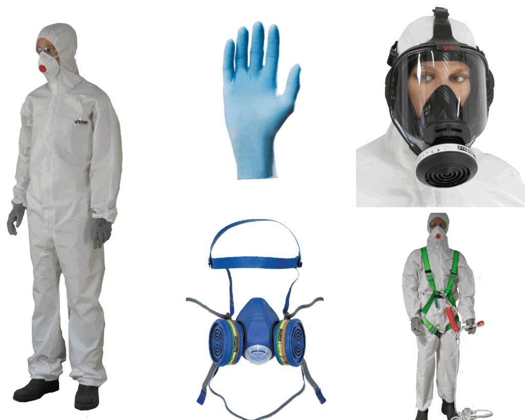 Les éléments de l’EPI complète de protection