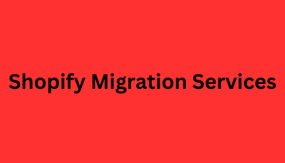 Shopify Migration services image