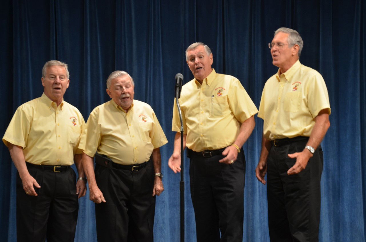 Senior Day 2018 Barber Shop Quartet