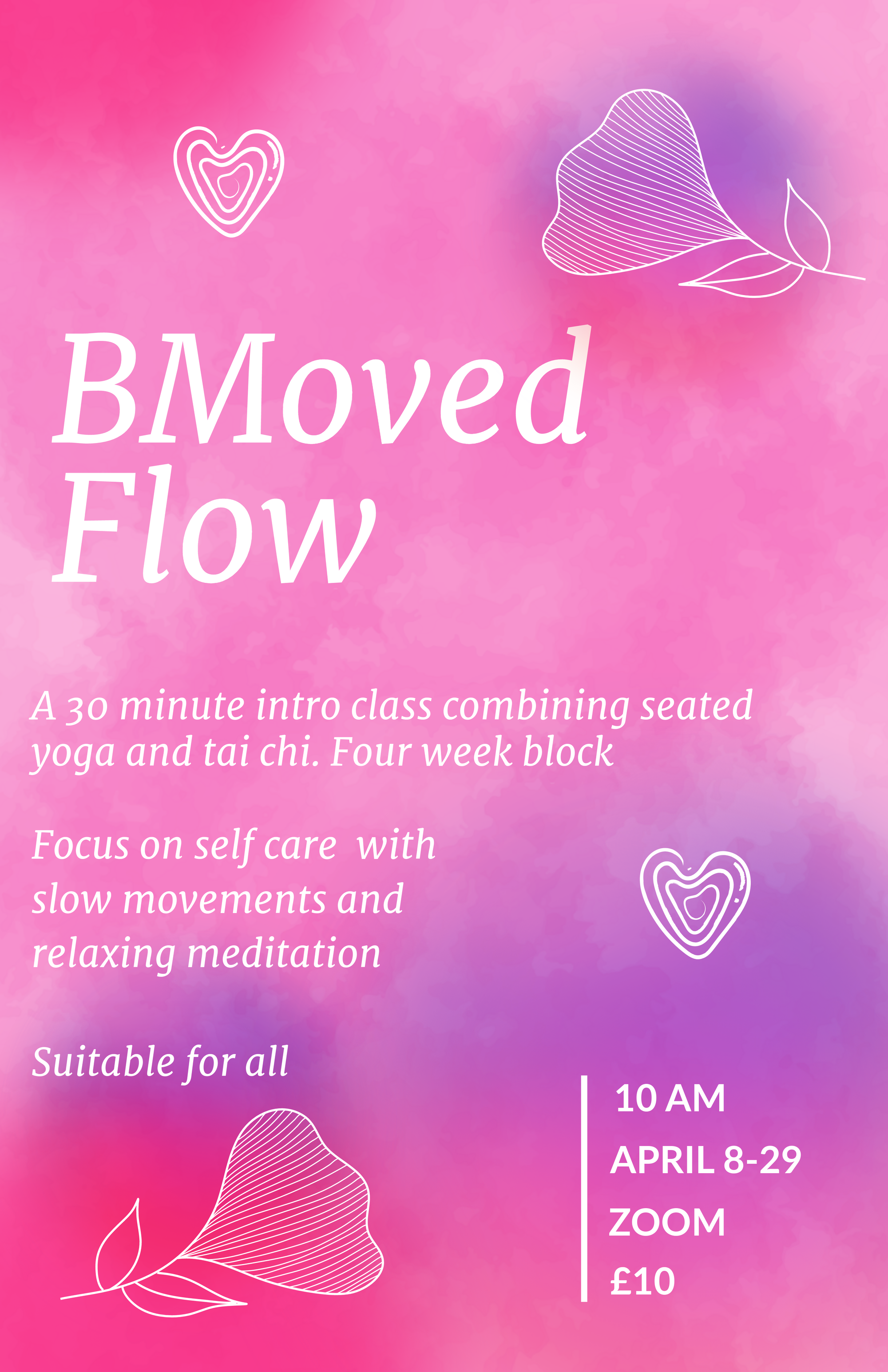 New Classes starting soon!