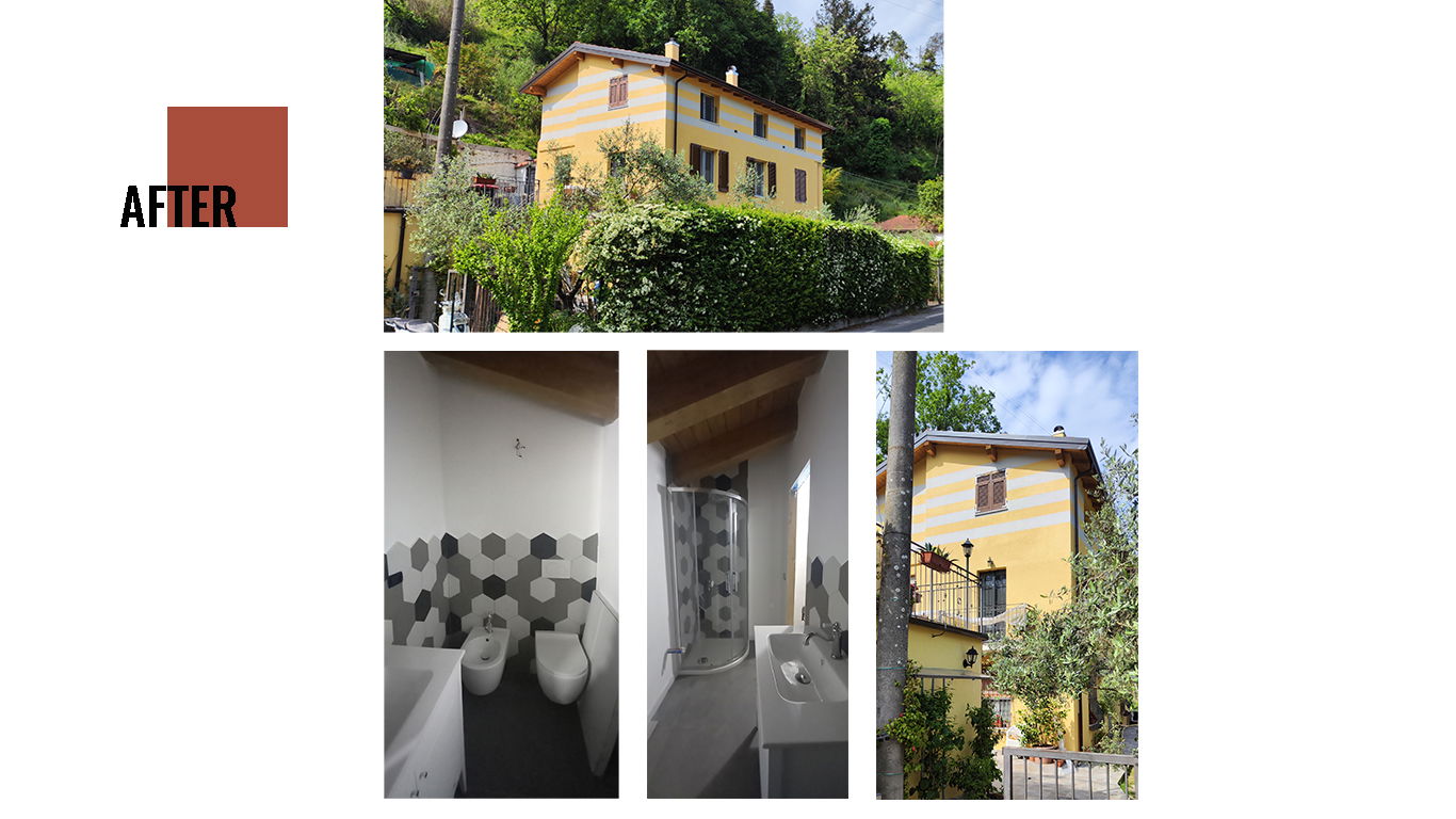 Sopraelevazione di un'abitazione bifamiliare - Vezzano Ligure (SP)