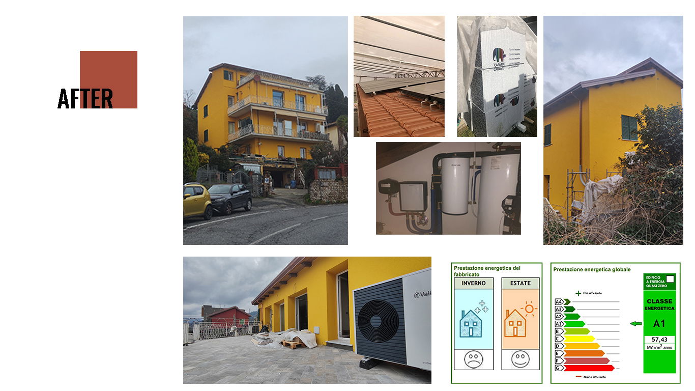 Riqualificazione Energetica di condominio in località Carozzo, Vezzano Ligure