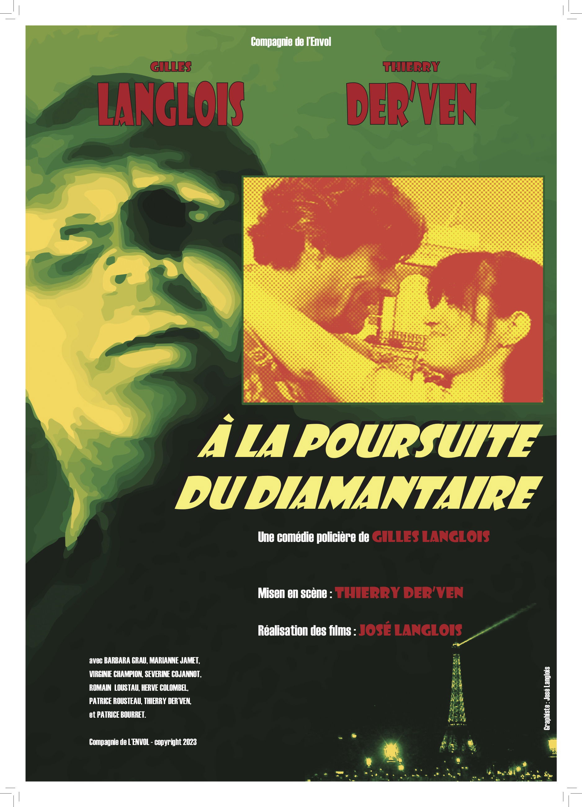 "DETECTIVE"  -  "A LA POURSUITE DU DIAMANTAIRE"