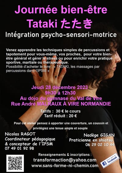 Stage IPSM - Bien-être - TATAKI