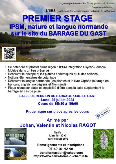 Stage IPSM, découverte des plantes, langue normande le 29/07/24
