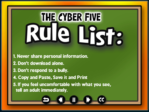 The Cyber 5 Rule List