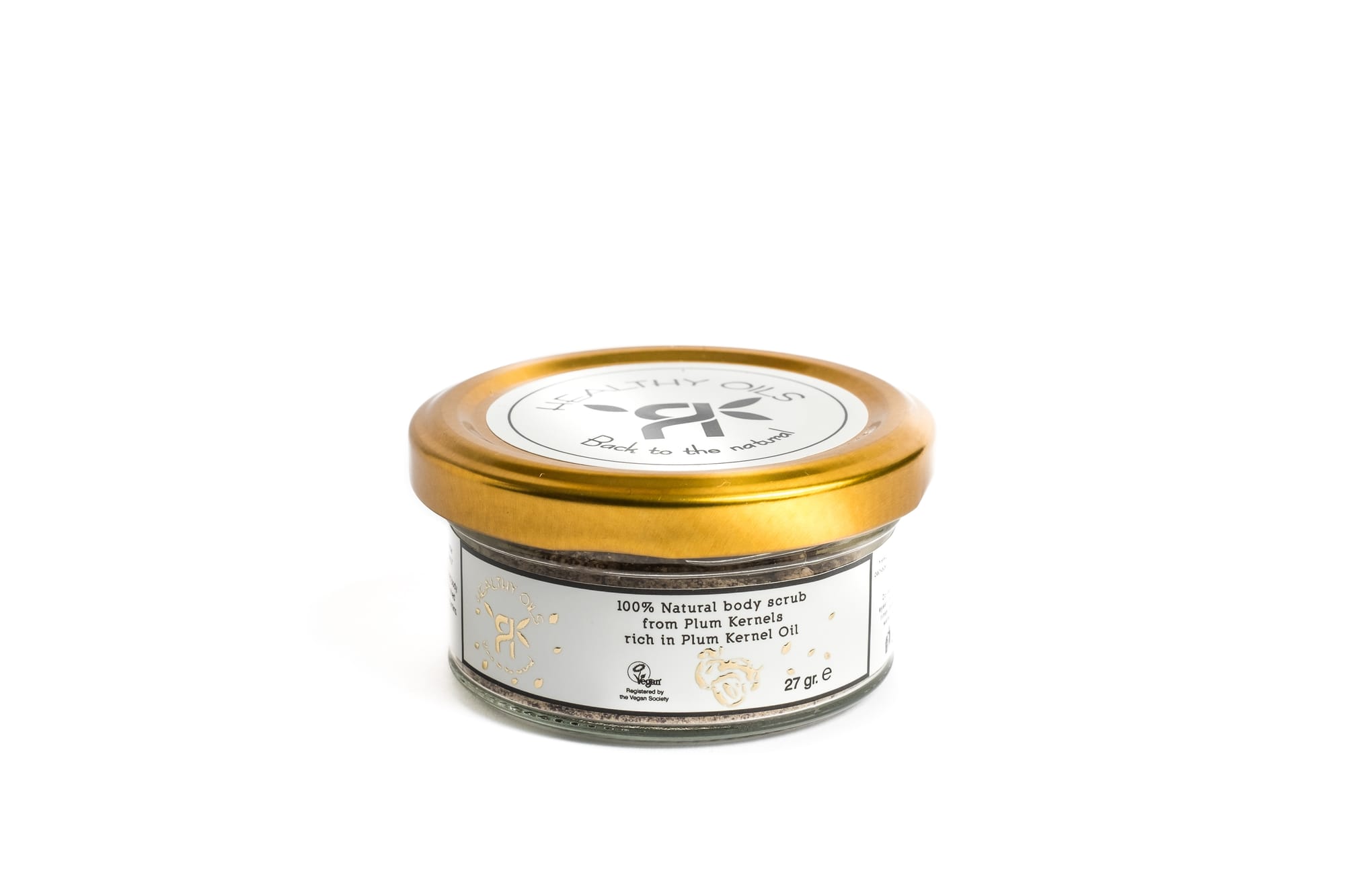 The most gentle scrub  nut-based rich in Plum kernel oil