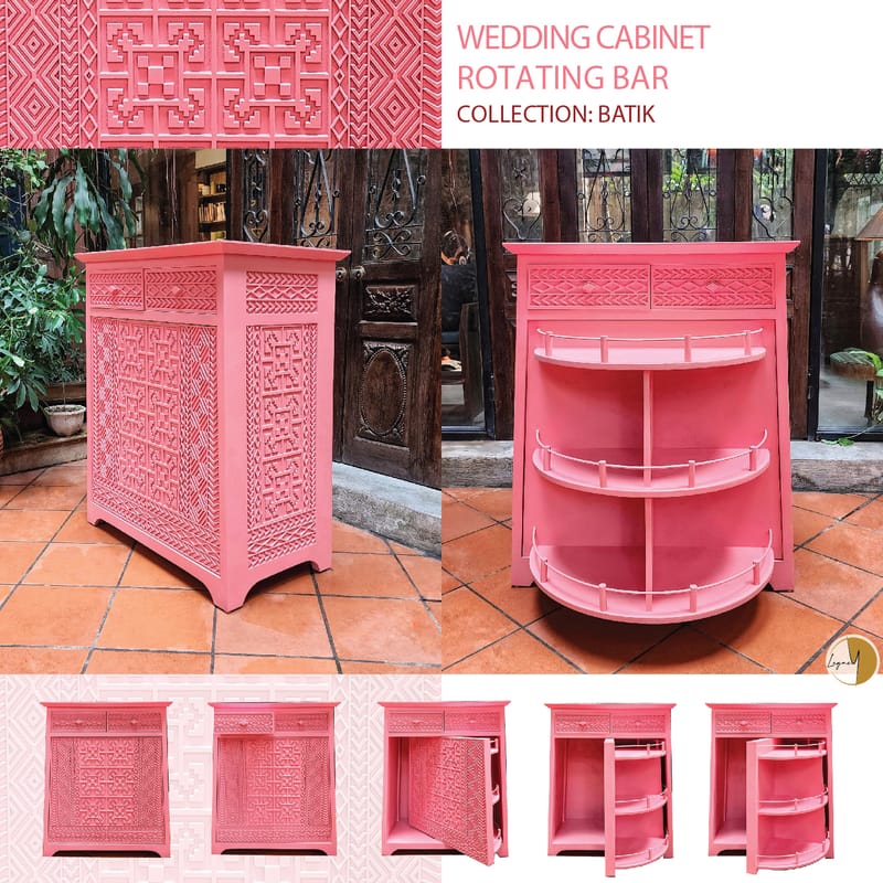 Rotating Bar Cabinets - Legacy Handmade Furniture