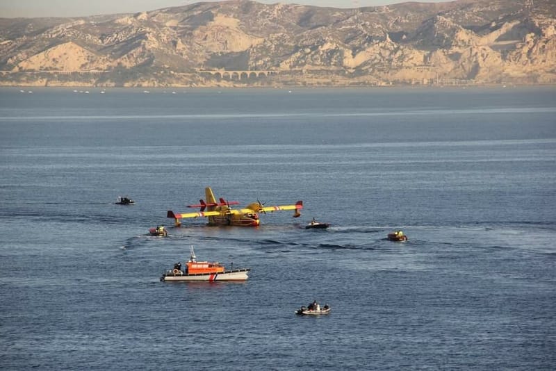 Feux  à Martigues le 4 et 5 août 2020