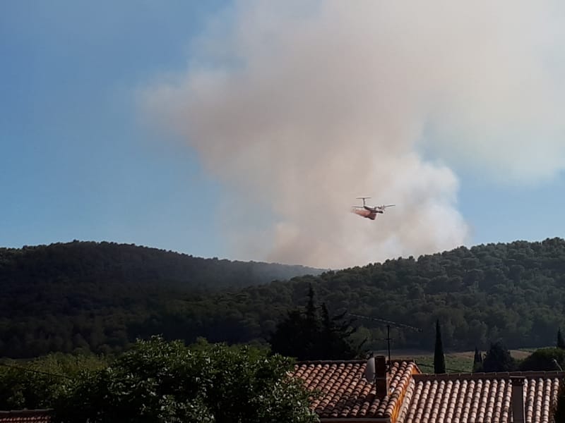 Feux  à Martigues le 4 et 5 août 2020