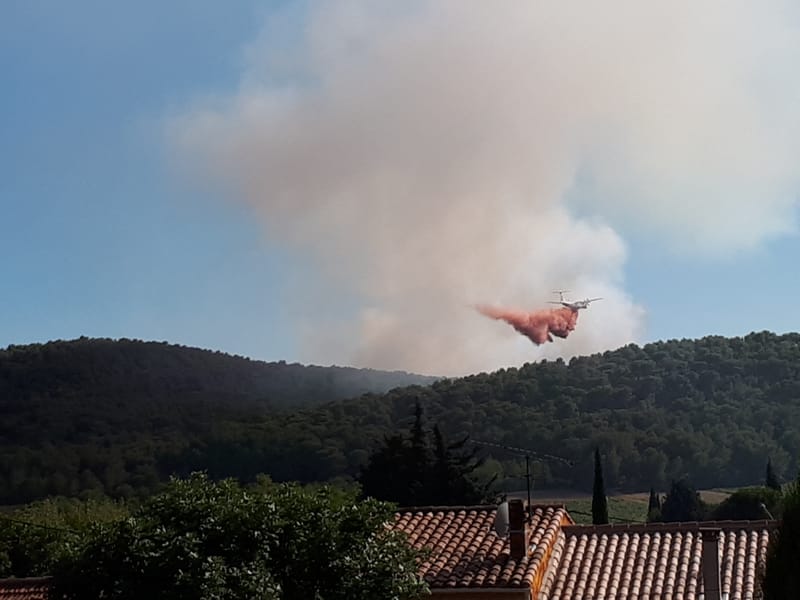 Feux  à Martigues le 4 et 5 août 2020