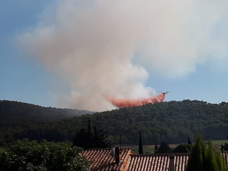 Feux  à Martigues le 4 et 5 août 2020