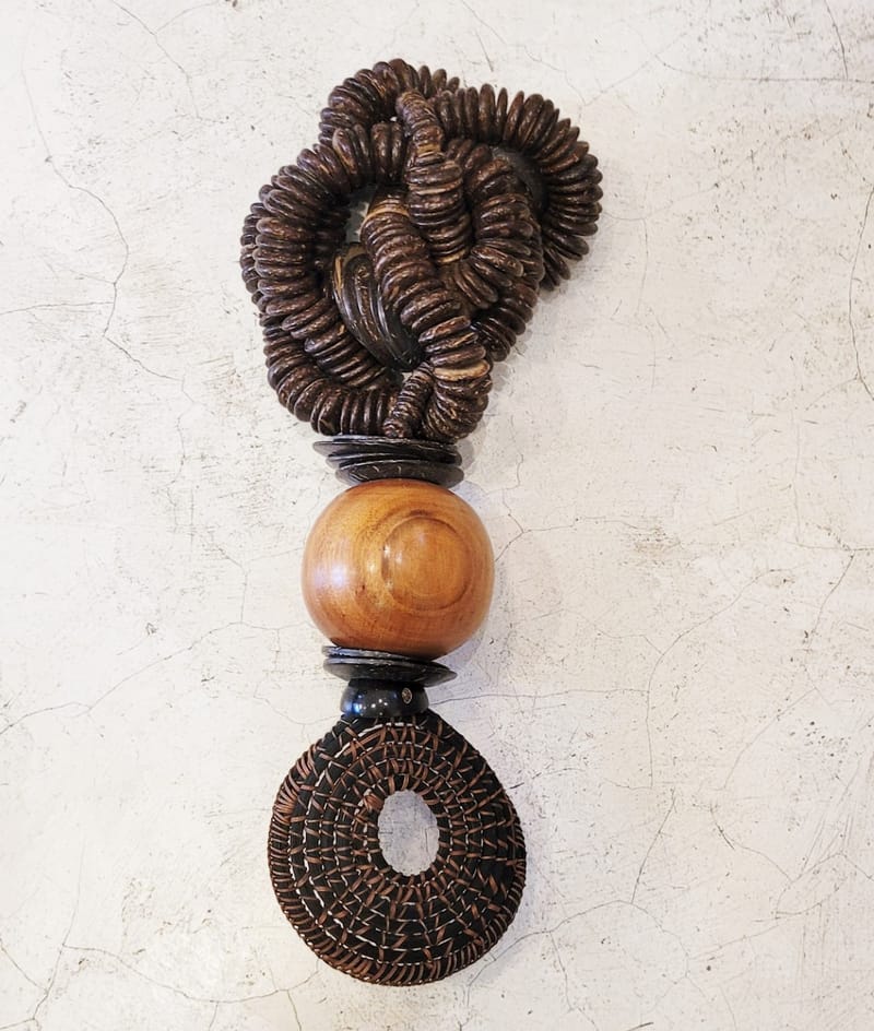 PINGENTE COCO E PIAÇAVA