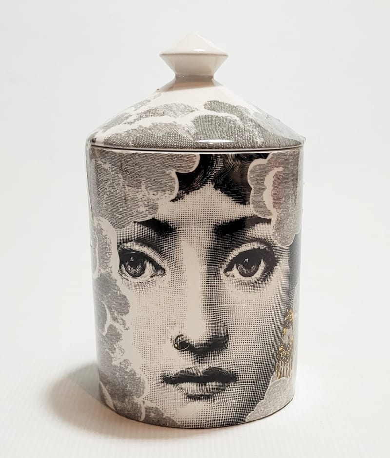 CAIXA FOLHA E POTE VELA FORNASETTI