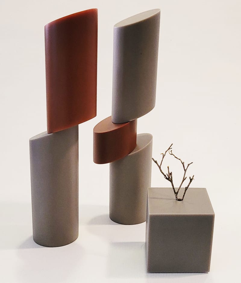 ESCULTURA CILINDRO DESLOCADO